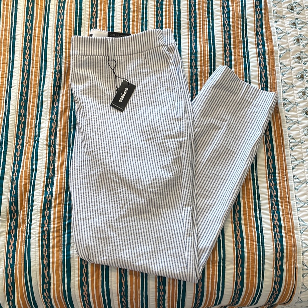 Express women’s striped trousers